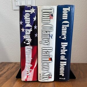 Tom Clancy 'Executive Orders' Hardcover Book plus 2 more Books